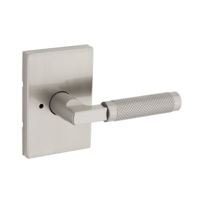 Manija Recta para Baño con Textura Moleteada Acabado Satinado