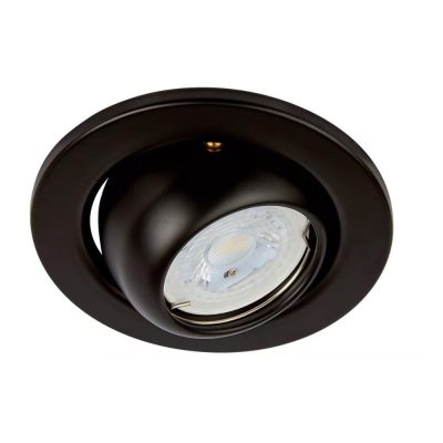 Ojo de Buey para Caja Octagonal Color Negro
