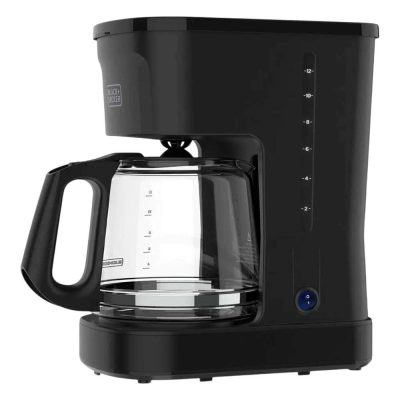 Cafetera Programable para 12 Tazas Color Negro