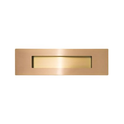 Halador de Embutir de Acero Inoxidable 304 para Muebles 200 mm Color Cobre