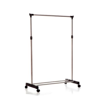 Colgador para Ropa Ajustable de Metal hasta 160 Cm Plateado