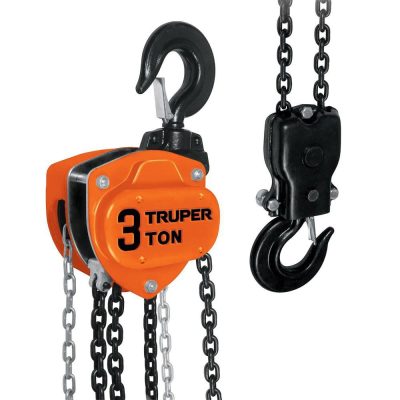 Polipasto Industrial de Cadena de 3 Toneladas - Truper
