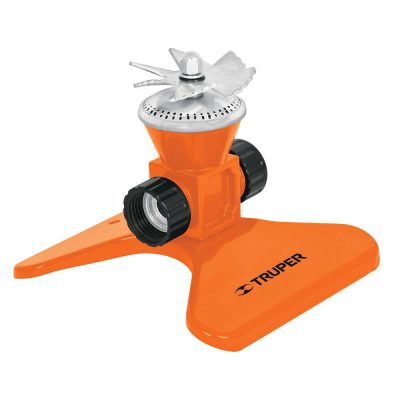 Aspersor Giratorio con Base de Acero y Aspas