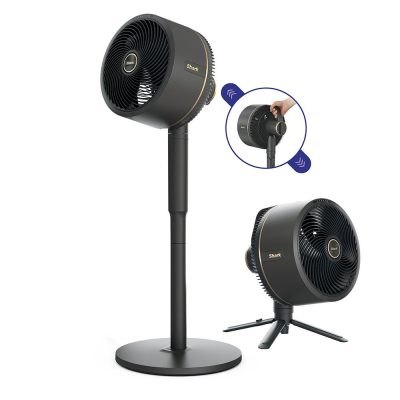 Ventilador Shark FlexBreeze con Nebulizador 5 Velocidades Batería Recargable Color Negro