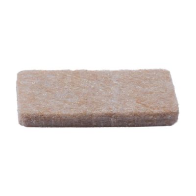 Patines Rectangulares de Fieltro para Muebles 36 x 22 mm Color Beige 8 Pzas