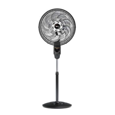 Ventilador de Pedestal de 16 plg con Control Color Negro