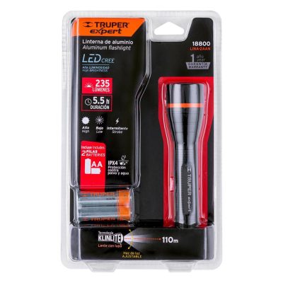 Linterna de Mano a Baterías LED de 235 Lm