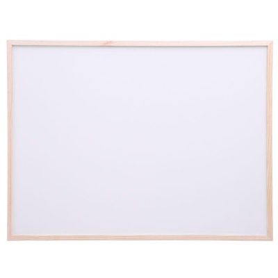 Pizarra Acrilica con Marco de Madera 60 x 80 cm