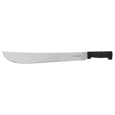 Machete Estándar de 18 Plg con Mango Negro Antiderrapante para Campo