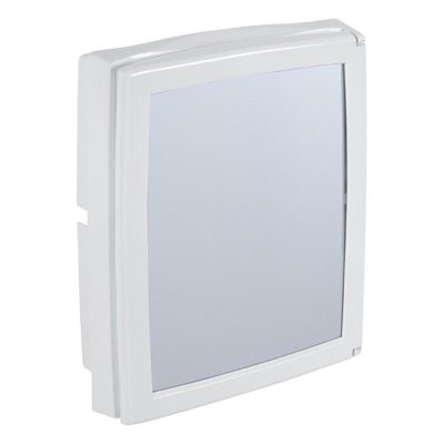 Gabinete Botiquín de Baño con Espejo Plástico de 30x37x13 cm
