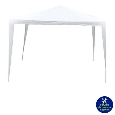 Toldo de Polietileno para Exterior 2.9 x 2.9 x 2.45 m - Varios Colores