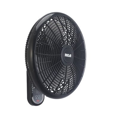 Ventilador de Pared 16 plg con Control Remoto Color Negro