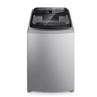 Lavadora Automática Digital Carga Superior 22 Kg con Impeller Color Gris
