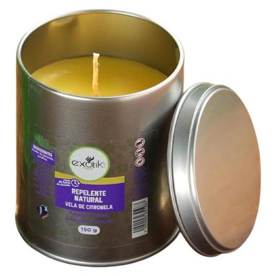 Vela de Citronela en Cubeta de Metal 150 g