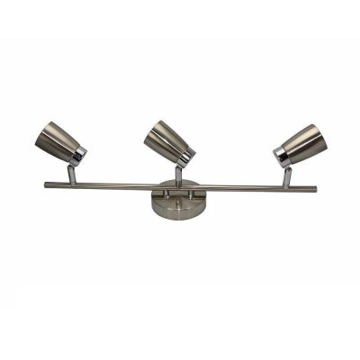Lámpara de Techo 3 Luces Satinada GU10 50W