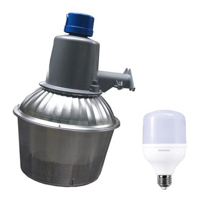 Lámpara para Iluminación de Exterior LED de 40W KIT Tipo Canasta