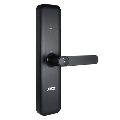 Cerradura Electrónica con Bluetooth y Huella para Entrada Color Negro