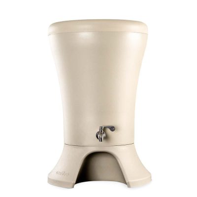 Ecofiltro Mazari con Llave de Acero Inoxidable Color Marfil
