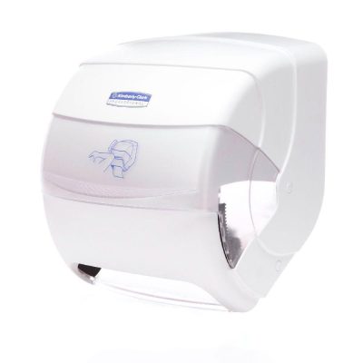 Dispensador Manual de Toallas de Papel Plástico de 29 x 29 x 28 cm Blanco