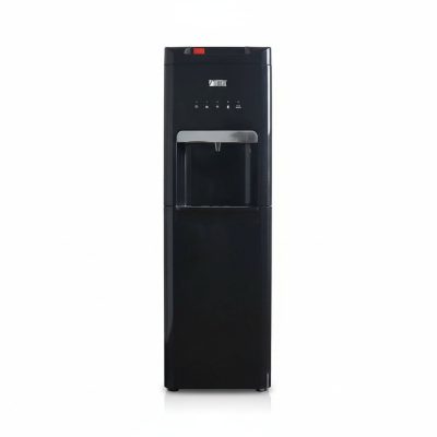 Dispensador de Agua con Purificador y Compresor Negro