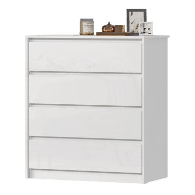 Gavetero Carla de MDP con 4 Gavetas Amplias de 89 cm - Varios Colores