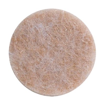 Protectores de Fieltro Redondos para Muebles 16 mm Color Beige 16 Pzas