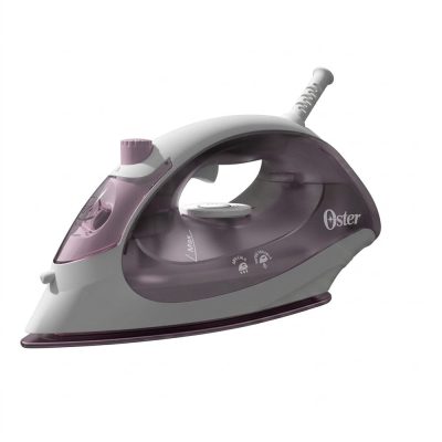Plancha de Vapor Antiadherente para Ropa con Tecnología Antigoteo Color Rosado