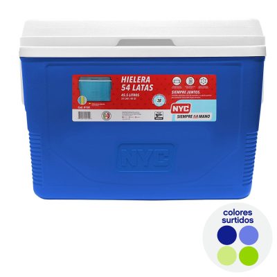 Hielera Nordic de 45.5 Litros Colores Surtidos