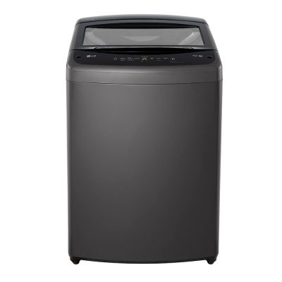 Lavadora Carga Superior 19 kg LG Smart Inverter TurboDrum Color Gris Oxford