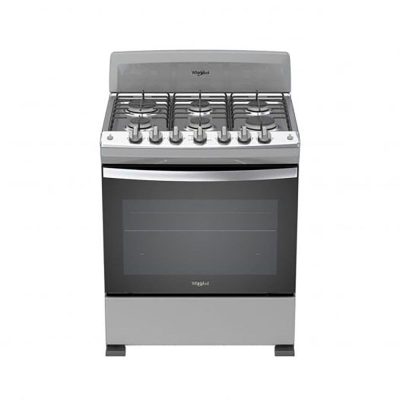 Estufa de Piso a Gas de 30 Plg con 6 Quemadores y Horno Gris