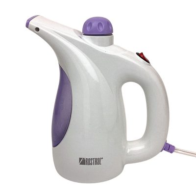 Plancha de Vapor Portátil para Ropa Color Blanco con Morado
