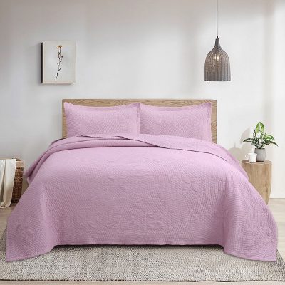 Set de Cubrecama Nude Lila Varios Tamaños
