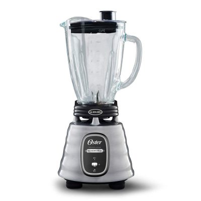 Licuadora con Jarra de Vidrio de 1.5 L 700 W con Pulso Color Plateado