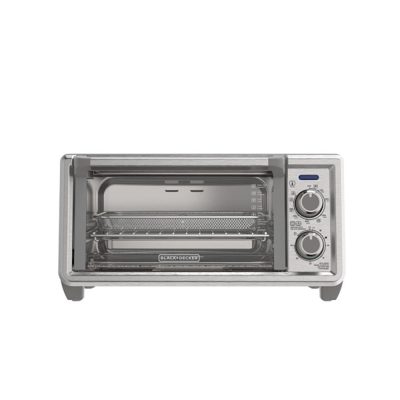 Horno Tostador con Freidora de Aire con 5 Funciones Color Plateado