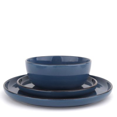 Set de Vajilla de 12 Piezas Color Azul