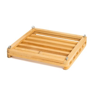 Placa Colgante de Madera No. 10 para Base Decorativa o Arreglos