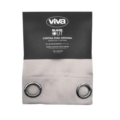 Cortina Blackout para Ventana 140 x 240 Cm - Varios Colores