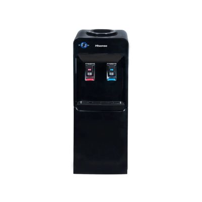 Dispensador de Agua de Carga Superior con 2 Temperaturas y Compartimiento de Almacenamiento Color Negro
