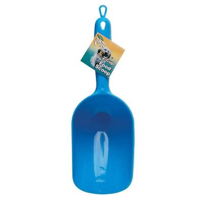 Pala Dosificadora Plástica de 16 oz para Alimento de Mascota Azul