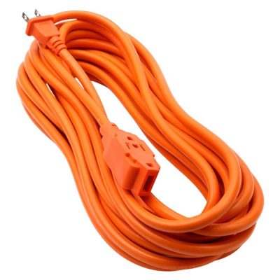 Extensión Eléctrica de Uso Rudo para Interiores en Color Naranja de 30 Metros