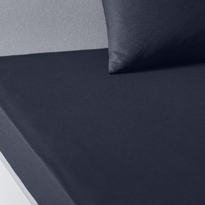 Sábana Cobertora 100% Algodón Azul Moderno - Varios Tamaños