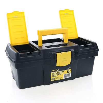 Caja de Herramientas con Compartimentos - Varios Tamaños