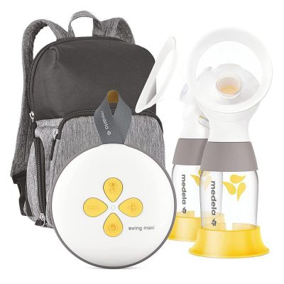Extractor de Leche Eléctrico Swing Maxi Doble con Batería Recargable y USB-C