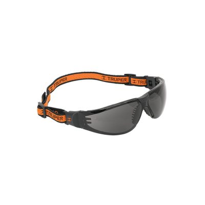 Lentes de Seguridad Gris con Banda Elástica