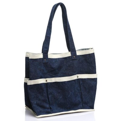 Bolsa De Lona Azul Multiusos