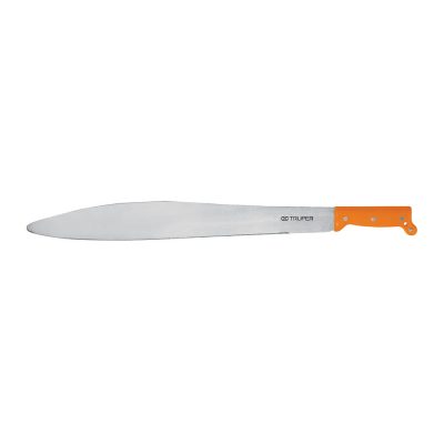 Machete Acapulqueño de 22 Plg con Mango Naranja Antiderrapante
