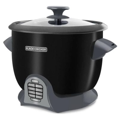Olla Arrocera Digital Multifunción para 28 Tazas Color Negro
