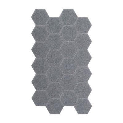 Protectores Adhesivos de Fieltro para Muebles 17 mm Color Gris 120 Pzas