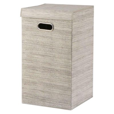 Canasta para Ropa 32 x 32 x 57 cm Color Gris