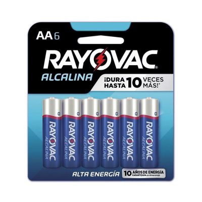 Batería Alcalina Alta Energía AA 6 Unidades